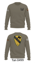 1st cav Div 3abct 85829502 Crew Neck Sweatshirt - 65