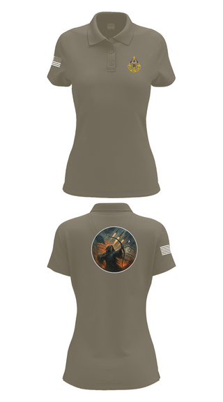Womens Short Sleeve Performance Polo, HHB, 31st ADA BDE, , Teamtime, Team time, sublimation, custom sports apparel, team uniforms, spirit wear, spiritwear, sports uniforms, custom shirts, team store, custom team store, fundraiser sports, apparel fundraiser