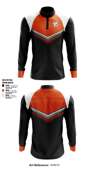 Quarter Zip Jacket, Byron Center Bulldogs, Cross Country, Teamtime, Team time, sublimation, custom sports apparel, team uniforms, spirit wear, spiritwear, sports uniforms, custom shirts, team store, custom team store, fundraiser sports, apparel fundraiser