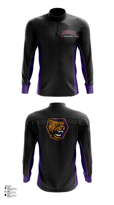 Jag highschool jaguars Quarter Zip Jacket - 3