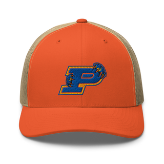 Parlier High School Basketball Retro Trucker Hat | Yupoong 6606