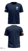 Wings of Blue Short Sleeve Performance Shirt - 3