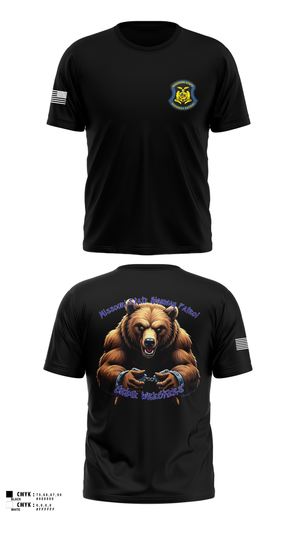 Old School Cotton Feel Shirt, Troop A Crime Wreckers, , Teamtime, Team time, sublimation, custom sports apparel, team uniforms, spirit wear, spiritwear, sports uniforms, custom shirts, team store, custom team store, fundraiser sports, apparel fundraiser