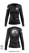 Sarasota Surf Lifesaving Association 11699985 Women's Long Sleeve V-neck Shirt - 101