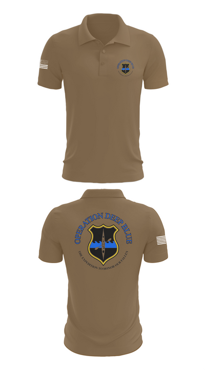 Operation Deep Blue 63620360 Short Sleeve Performance Polo - 7