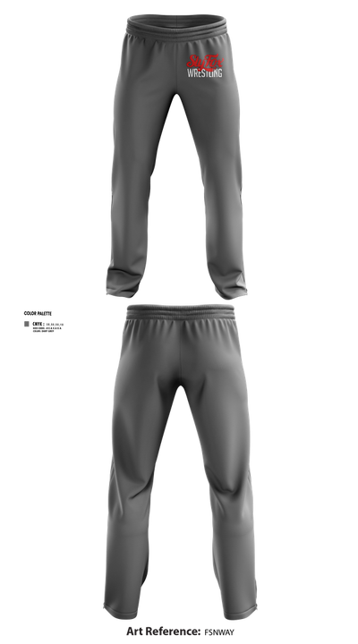 Sly Fox Wrestling Club 97823247 Sweatpants - 103