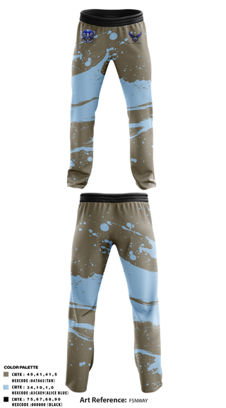 Sweatpants, Team Robbins, Softball, Teamtime, Team time, sublimation, custom sports apparel, team uniforms, spirit wear, spiritwear, sports uniforms, custom shirts, team store, custom team store, fundraiser sports, apparel fundraiser