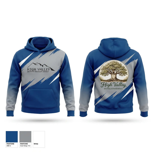 Hoodie, High Valley Developmental, , Teamtime, Team time, sublimation, custom sports apparel, team uniforms, spirit wear, spiritwear, sports uniforms, custom shirts, team store, custom team store, fundraiser sports, apparel fundraiser