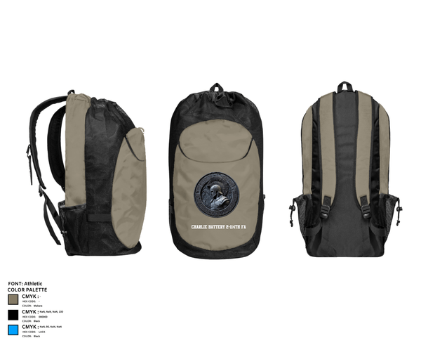 Gear Bag, Charlie Battery 2-114th FA, , Teamtime, Team time, sublimation, custom sports apparel, team uniforms, spirit wear, spiritwear, sports uniforms, custom shirts, team store, custom team store, fundraiser sports, apparel fundraiser