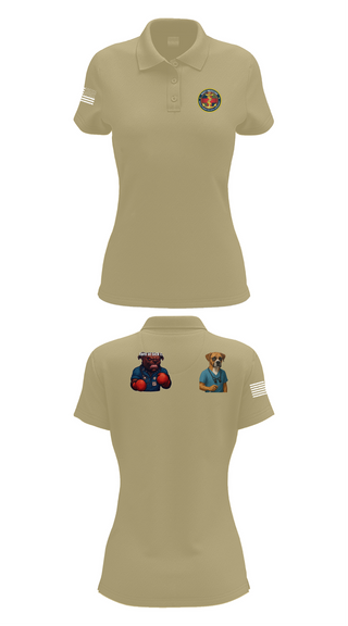 Womens Short Sleeve Performance Polo, USS Boxer, , Teamtime, Team time, sublimation, custom sports apparel, team uniforms, spirit wear, spiritwear, sports uniforms, custom shirts, team store, custom team store, fundraiser sports, apparel fundraiser
