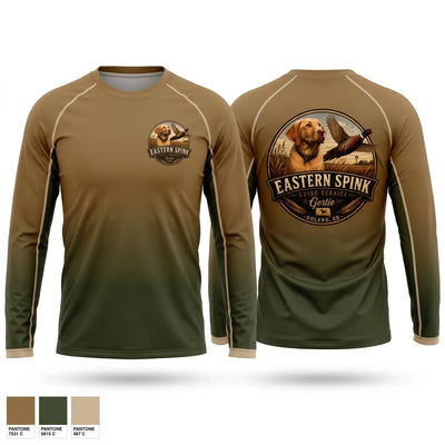 Eastern Spink Guide Service Long Sleeve Performance Shirt 1