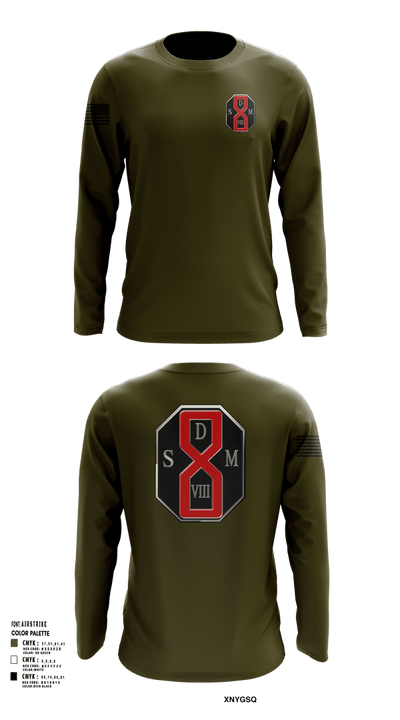 Los Angeles County Sheriffs 89065683 Long Sleeve Performance Shirt 103
