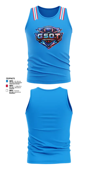 Tank Top, GSOT Sports, , Teamtime, Team time, sublimation, custom sports apparel, team uniforms, spirit wear, spiritwear, sports uniforms, custom shirts, team store, custom team store, fundraiser sports, apparel fundraiser