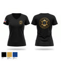Crockett County Sheriffs Office Women's Short Sleeve V-neck Shirt - 1