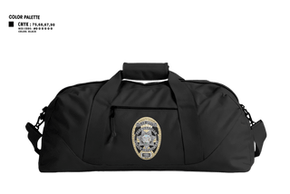 Duffle Bag, Farmersville PD, Police, Teamtime, Team time, sublimation, custom sports apparel, team uniforms, spirit wear, spiritwear, sports uniforms, custom shirts, team store, custom team store, fundraiser sports, apparel fundraiser
