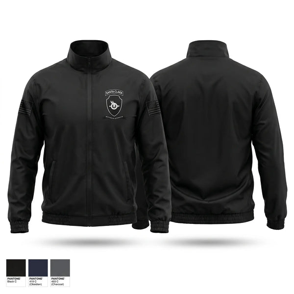 Windbreaker, Santa Clara Police Department, Police, Teamtime, Team time, sublimation, custom sports apparel, team uniforms, spirit wear, spiritwear, sports uniforms, custom shirts, team store, custom team store, fundraiser sports, apparel fundraiser