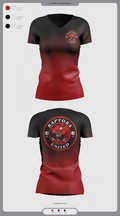 Raptors United 87880820 Women's Short Sleeve V-neck Shirt - 2