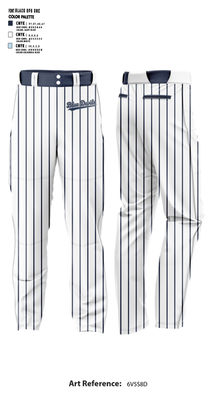 Baseball Pants, Blue Devils, Baseball, Teamtime, Team time, sublimation, custom sports apparel, team uniforms, spirit wear, spiritwear, sports uniforms, custom shirts, team store, custom team store, fundraiser sports, apparel fundraiser