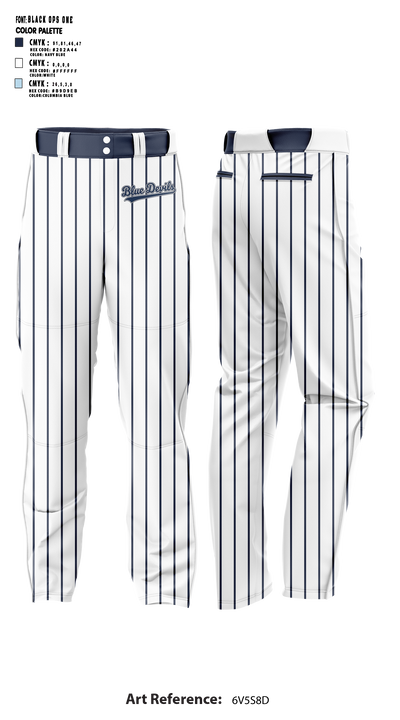 Blue Devils Baseball Pants - 5