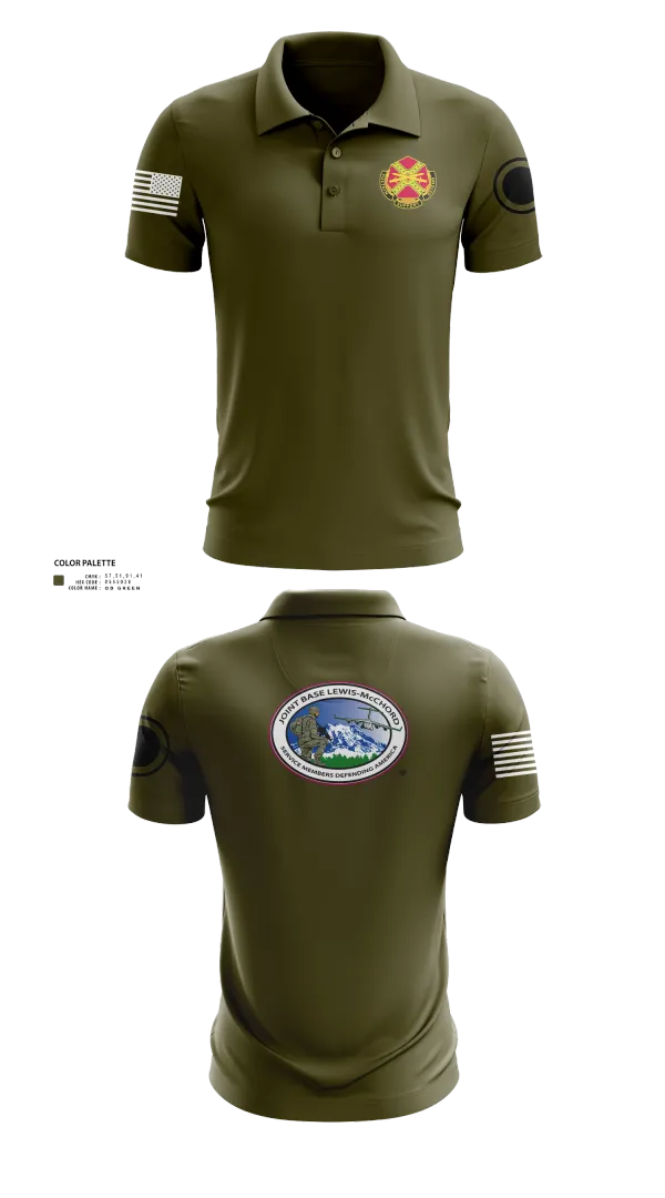Short Sleeve Performance Polo, JBLM GARRISON, Army, Teamtime, Team time, sublimation, custom sports apparel, team uniforms, spirit wear, spiritwear, sports uniforms, custom shirts, team store, custom team store, fundraiser sports, apparel fundraiser