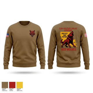 Crew Neck Sweatshirt, 239th Military Police Company, National Guard, Teamtime, Team time, sublimation, custom sports apparel, team uniforms, spirit wear, spiritwear, sports uniforms, custom shirts, team store, custom team store, fundraiser sports, apparel fundraiser