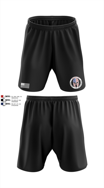 86 Security Forces Squadron 48764962 Athletic Shorts With Pockets - 3