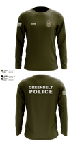 Greenbelt Police Department 4666153 Long Sleeve Performance Shirt - 3
