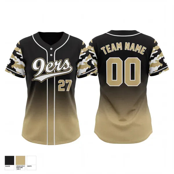 Two Button Softball Jersey, Northeast 9ers, Softball, Teamtime, Team time, sublimation, custom sports apparel, team uniforms, spirit wear, spiritwear, sports uniforms, custom shirts, team store, custom team store, fundraiser sports, apparel fundraiser