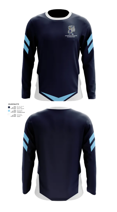 Oakwood-Windsor Elementary 34319944 Long Sleeve Performance Shirt 20
