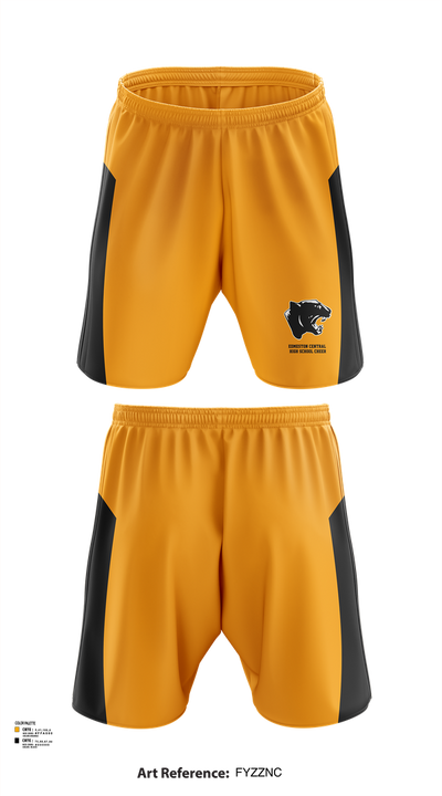 Edmeston Central High School Cheer 72476003 Athletic Shorts With Pockets - 52