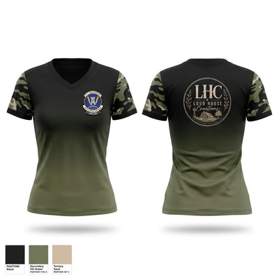 LoudHouse Creations Women's Short Sleeve V-neck Shirt - 1