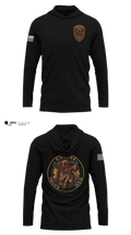 Full House Long Sleeve Performance Shirt with hood - 6