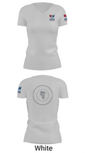 Nevada Elite Wrestling Women's Short Sleeve V-neck Shirt - 19