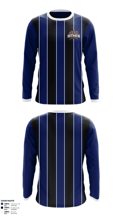 419 hitmen 79398170 Long Sleeve Performance Shirt 1