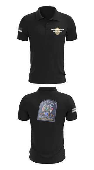 Short Sleeve Performance Polo, Lexington Police Department, Police, Teamtime, Team time, sublimation, custom sports apparel, team uniforms, spirit wear, spiritwear, sports uniforms, custom shirts, team store, custom team store, fundraiser sports, apparel fundraiser