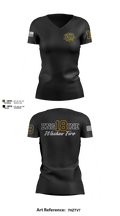 Waxhaw Fire Women's Short Sleeve V-neck Shirt - 21