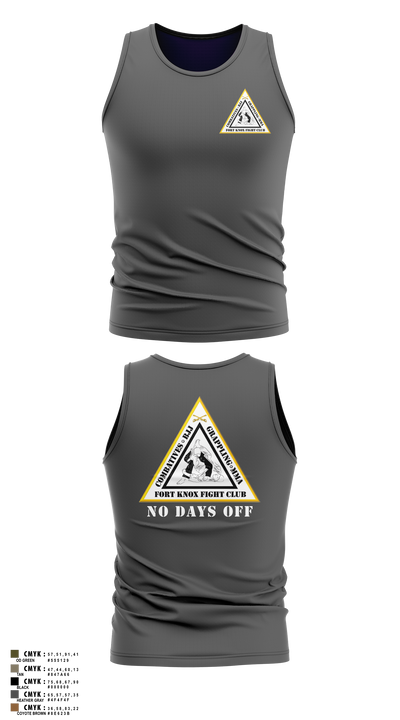 Fort Knox Fight Club Tank Top - 5