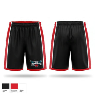 Athletic Shorts With Pockets, Cannon AFB, Men's Basketball, Teamtime, Team time, sublimation, custom sports apparel, team uniforms, spirit wear, spiritwear, sports uniforms, custom shirts, team store, custom team store, fundraiser sports, apparel fundraiser