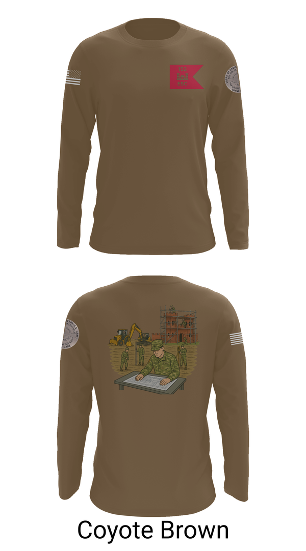 Long Sleeve Performance Shirt, 152, Army, Teamtime, Team time, sublimation, custom sports apparel, team uniforms, spirit wear, spiritwear, sports uniforms, custom shirts, team store, custom team store, fundraiser sports, apparel fundraiser