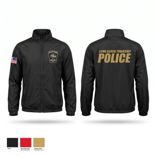Windbreaker, Long Beach Township Police Department, Police, Teamtime, Team time, sublimation, custom sports apparel, team uniforms, spirit wear, spiritwear, sports uniforms, custom shirts, team store, custom team store, fundraiser sports, apparel fundraiser
