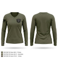 SWAT Women's Long Sleeve V-neck Shirt - 1
