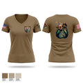 175th MRBC 20754493 Women's Short Sleeve V-neck Shirt - 1