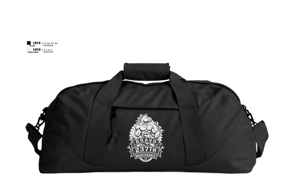 Duffle Bag, BRAVO 237th BSB, Army, Teamtime, Team time, sublimation, custom sports apparel, team uniforms, spirit wear, spiritwear, sports uniforms, custom shirts, team store, custom team store, fundraiser sports, apparel fundraiser