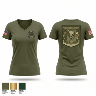 Womens Short Sleeve Vneck Shirt, Ms doc SOG, Police, Teamtime, Team time, sublimation, custom sports apparel, team uniforms, spirit wear, spiritwear, sports uniforms, custom shirts, team store, custom team store, fundraiser sports, apparel fundraiser