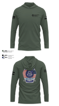 GMR Georgia Honor Guard 55401416 Long Sleeve hooded sunshirt - 10