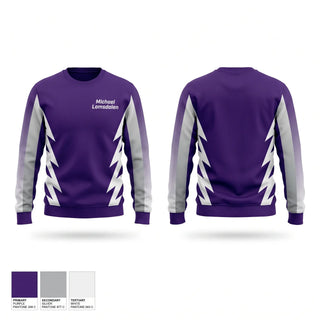 Crew Neck Sweatshirt, Michael Lomsdalen, Wrestling, Teamtime, Team time, sublimation, custom sports apparel, team uniforms, spirit wear, spiritwear, sports uniforms, custom shirts, team store, custom team store, fundraiser sports, apparel fundraiser
