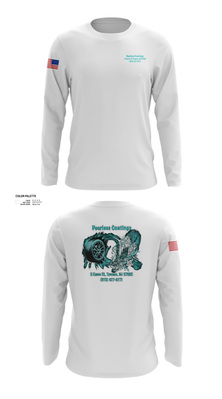 Long Sleeve Performance Shirt, Peerless Coatings, Police, Teamtime, Team time, sublimation, custom sports apparel, team uniforms, spirit wear, spiritwear, sports uniforms, custom shirts, team store, custom team store, fundraiser sports, apparel fundraiser