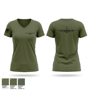 Womens Short Sleeve Vneck Shirt, GUTS AIRLINE, Air Force, Teamtime, Team time, sublimation, custom sports apparel, team uniforms, spirit wear, spiritwear, sports uniforms, custom shirts, team store, custom team store, fundraiser sports, apparel fundraiser
