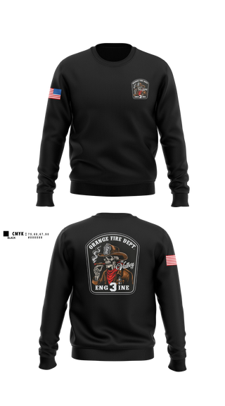 Crew Neck Sweatshirt, Tour 4, Fire Department, Teamtime, Team time, sublimation, custom sports apparel, team uniforms, spirit wear, spiritwear, sports uniforms, custom shirts, team store, custom team store, fundraiser sports, apparel fundraiser