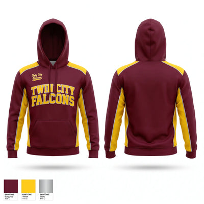 Twin City Falcons Hoodie - 2